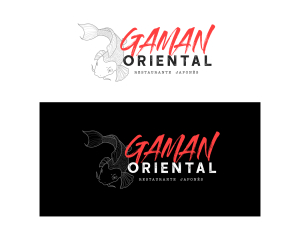 Portfólio Xlyan - Logotipo do Restaurante Japonês Gaman Oriental de São Bento do Sul/SC