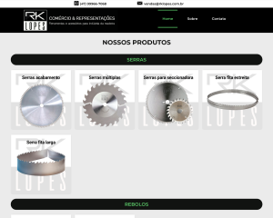 Site RK Lopes Desenvolvido por Xlyan Digital Business